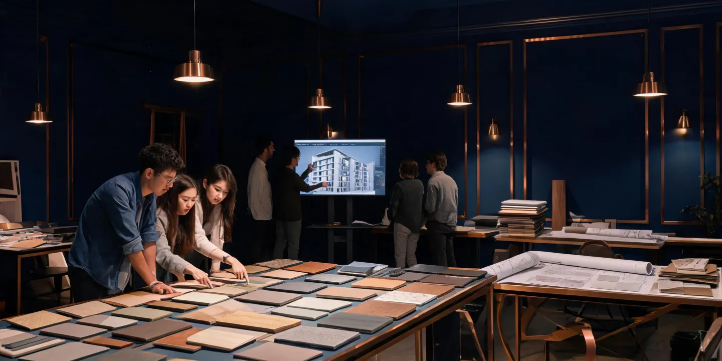 Gensler design studio collaboration on built environment projects