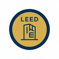 LEED certification mark placeholder