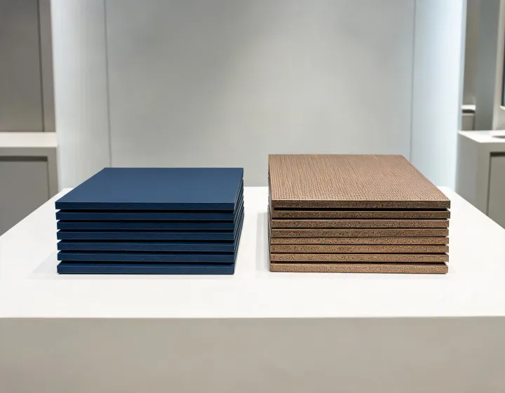 Gensler building panel sample stack